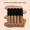 Colour Correcting Liquid Concealer | Lightweight, Hydrating, Crease-Free, Full Coverage Concealer | Highly Pigmented, Blendable Colour Corrector | Long-Lasting Matte Finish | Shade Four