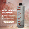 Brazilian Keratin Hair Smoothing Treatment - Blowout Straightening System - Forte 16oz