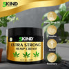 Extra Strong Hemp Cream 300ml - High Strength Hemp Oil and Arnica Cream - for Massaging Joints & Muscles, Lower Back, Feet, Knees, Neck & Shoulders - Rich in Natural Ingredients