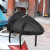 Motorcycle Tail Bag Multifunctional Waterproof Polyester Storage Saddle Bag, 10L Outdoor Sports Motorbike Rear Seat Light Tank Handbag Tool Carry Pouch with Shoulder Strap, Black