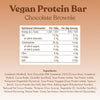 Vegan Protein Bars 12 x 50g – Plant Based Chocolate Protein Bar with High Protein – Delicious Dairy Free, Low Sugar, Low Carb Bars – Sucralose Free, Gluten Free – 15g of Protein per Bar –