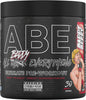 Bundle ABE Pre Workout 375g + 750ml Steel Protein Shaker | All Black Everything Pre Workout Powder, Energy & Physical Performance with Creatine, Beta Alanine (Baddy Berry)