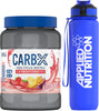 Bundle Carb X 1.2kg + Lifestyle Water Bottle 1000ml | Cyclic Dextrin Carbohydrate Powder, Intra Workout Carb Powder, Fuel Training, Quick Source of Energy, Vegan (Fruit Burst)