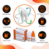 Micron Superior Glass Ionomer Dental Cement Permanent for Tooth Filling, Tooth Repair Kit, A2 Natural Shade