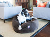 52 Inch Chocolate Suede Bagel Dog Bed By Products