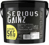 , SERIOUS GAINZ - Whey Protein Powder - Weight Gain, Mass Gainer - 30g Protein Powders (Banana, 5kg)