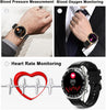 Smart Watch for Men Full Touchscreen Make/Answer Calls Mens Fitness Watches Heart Rate Blood Pressure Blood Oxygen Sleep Monitor Step Counter Activity Tracker Compatible with Android iOS Phones