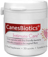 CanesBiotics, Oral Capsules with Live Friendly Bacteria Naturally Present in The Vaginal Flora, 4 Billion Live Cultures, Vitamin B2, Food Supplement, 30 Capsules