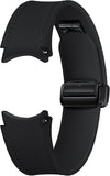 Galaxy Official D-Buckle Hybrid Eco-Leather Band (Wide, M/L) for Galaxy Watch, Black