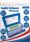 , English Dictionary, Pocket electronic dictionary, Definitions, Thesaurus, Grammar functions, Phonetic spellchecker, Word games, 4" screen, Advanced features, Blue, D660EN