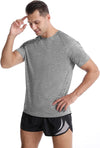 3 Pack Men's Dry Fit T Shirt Moisture Wicking Athletic Tees Exercise Fitness Activewear Short Sleeves Gym Workout Top