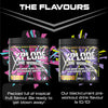 - X-PLODE Pre-Workout - 300g - Tropical Flavour - 250mg Caffeine, 6g Citrulline Malate, 3.2g Beta Alanine / serving - Suitable for Vegetarians + Vegans