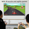 TV Game Console Built in 883 Games, Handheld Retro Video Game System with 2.4G Wireless Gamepad Somatosensory Control, HD Output, Home Interactive& Puzzle Games,Grey