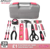 39pc Pink Ladies Tool Kit - Essential DIY and Home Repair Tools Set for Women