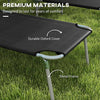 Outdoor Foldable Sun Lounger Set of 2, 4 Level Adjustable Backrest Reclining Sun Lounger Chair with Angle Adjust Sun Shade Awning for Beach, Garden, Patio, Black