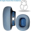 Earpads for Airpods Max, A Pair of Replacement Ear Cushion Pads with Protein Leather and Memory Foam for Apple AirPods Max Wireless Over-Ear Headphones, Sky Blue