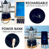Rechargeable Camping Light, LED Retro Water Resistant Lantern, 5000mAh Power Bank, Dimmable Tent Light Rechargeable Lanterns for Living Room, Camping, Fishing, Hiking, Power cuts