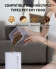 Automatic Cat Feeder, 2.4GHz Auto Cat Feeder with App Control 3L, Low Food & Blockage Sensor, 304 Stainless Steel Bowl, Fresh Lock Technology,1-30 Meals/Day Anti-Clog Pet Feeder, White