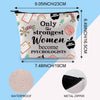 Psychologist Gift Chool Psychologist Makeup Bag Psychotherapist Gift Only The Strongest Women Become Psychologists Cosmetic Bag (Cotton, Only The Strongest 3uk)