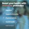 Probiotics for Women by  I 2-Month Supply (300 Billion CFU/Bottle) I Upgrade Your Gut Health I Pure Vegan Formula I Made in EU