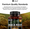 Maca Root Capsules with KSM Ashwagandha and Ginseng - 180 High Strength 6000mg Capsules Maca Root + Ashwagandha KSM-66, Panax Ginseng & Black Pepper - Vegan Capsules Made in The UK