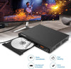 DVD Player for TV, All Region Free DVD CD Recorded Disc Player with HD 1080P (balck-3)