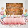 8x6FT Photo Backdrop Brick Backdrop Birthday Photography Backdrops Brick Wall Backdrop Vinyl Photography Backdrop Newborn Photography Props Photo Booth Props CP-258-0806