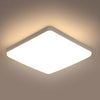 LED Ceiling Lights, 36 W 4000 LM Super Bright Square LED Ceiling Light, Warm White 3000 K, 3.5 CM Ultra Slim Ceiling Lamp for Bedroom, Living Room, Kitchen, Hallway