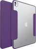 Symmetry Folio Case for iPad Pro 13" (2024), Shockproof, Drop proof, Slim Protective Folio Case, Tested to Military Standard, Purple, Non-Retail Packaging