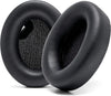 Wicked Cushions Extra Thick Earpads for Sony WH1000XM4 Headphones - Soft PU Leather Cushions, Luxurious Noise Isolating Memory Foam, Added Thickness Without Disabling On/Off Sensor | Black