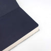 Indigo Doodle – Mandarin Orange Leather Sketchbook/Notebook – 175mm x 125mm - 164 Sides/82 Pages of 150gsm Cartridge Paper