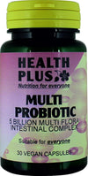 Multi Probiotic 5 Billion High Strength Multi-strain Probiotic Digestive Health Supplement - 30 Gelatin Free Capsules