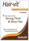 Hair Vitamins for Hair Growth with Essential Vitamins and Minerals, 90 Capsules, Pack of 1