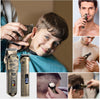 Professional Hair Clippers for men Beard Trimmer Clippers and Trimmer Set Waterproof T-Blade Trimmer Cordless Grooming Kit Nose Body Hair Trimmer Barber Clippers Hair Cutting Kit