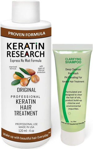 Complex Brazilian Kit Keratin Hair Blowout Treatment Professional Results Get Straightens Smooth Frizz Free Hair instantly With Argan Oil FORMALDEHYDE-FREE Keratin at Home 3-6 months