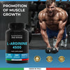 ® L-Arginine 360 Capsules - 4500 mg High Dosage - Caps with Pure L-Arginine HCL Powder - Natural Food Supplement - No Additives, Vegan and Gluten Free - Ideal for Athletes - Italian Quality