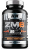 ZM6 - High Strength Zinc Magnesium Supplement - Zinc and Magnesium tablets for normal Muscle Function - Zinc Magnesium Booster - 180 Vegetarian Capsules