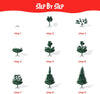 - 4ft / 1.2m Christmas Tree - Strong Metal Stand, 260 Tips, Traditional Classic Xmas Tree Artificial Decoration, Easy to Assemble