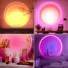 Sunset Lamp Projection - 16 Colour | Sunset Light with 24Keys Remote Multicolour - USB Port-Colour Changing & Fade Mode - 【𝐔𝐩𝐠𝐫𝐚𝐝𝐞𝐝】 App Control