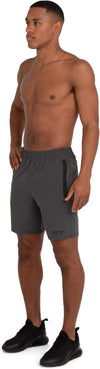 Elite Tech Lightweight Mens Running Shorts Men Gym Shorts with Zip Pockets