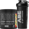 Bundle ABE Pre Workout 375g + ABE Black Shaker | All Black Everything Pre Workout Powder, Energy Drink, Physical Performance, Creatine, Beta Alanine, Caffeine (Twirler Ice Cream)