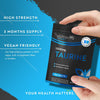 Taurine Supplement 1500mg - 180 High Strength Taurine Tablets - Vegan Amino Acids Taurine Nutritional Supplements - Powder Alternative - Sports Supplement for Men & Women - Made in The UK -