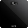 "Get Fit with our High-Precision Digital Bathroom Scale - Measure Your Body Weight with Ease! (Stone/Lb/Kg) - Sleek Black Design, Large Platform for Comfortable Weighing, Powered by Core 1S Technology"