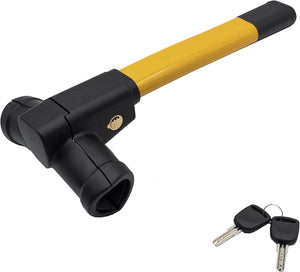 "Secure Your Ride with the Ultimate Car Steering Lock! Universal Fit, Unbeatable Anti-Theft T-Bar Immobiliser for Maximum Vehicle Protection!"