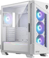" MAG FORGE 100M: Ultimate Gaming Computer Case with Stunning RGB Lighting, Tempered Glass, and Versatile Compatibility!"