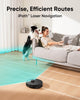 "Ultimate Deep Cleaning with Clean L60 Robot Vacuum Cleaner - Powerful 5,000 Pa Suction, Laser Navigation, Perfect for Hair and Hard Floors!"