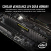 "Upgrade Your Gaming Rig with  VENGEANCE LPX DDR4 RAM 16GB (2X8Gb) 3200Mhz CL16 Intel XMP 2.0 Computer Memory - Sleek Black Design!"