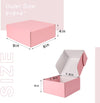 "Pretty in Pink: 20 Pack of Medium Shipping Boxes - Perfect for Small Business Packaging!"