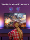 "Enhance Your Entertainment Experience with the Zuukoo Smart Flow Light Bar - Immersive RGB Smart LED Lamp with Dynamic Lighting Effects, Music Sync, and TV Backlighting - Perfect for Gaming, Movies, PC, and TV"