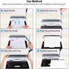 "Effortlessly Bind up to 450 Sheets with  Binding Machine - Includes 100 PCS of 3/8'' PVC Comb Bindings - Perfect for A4/A5 Documents"